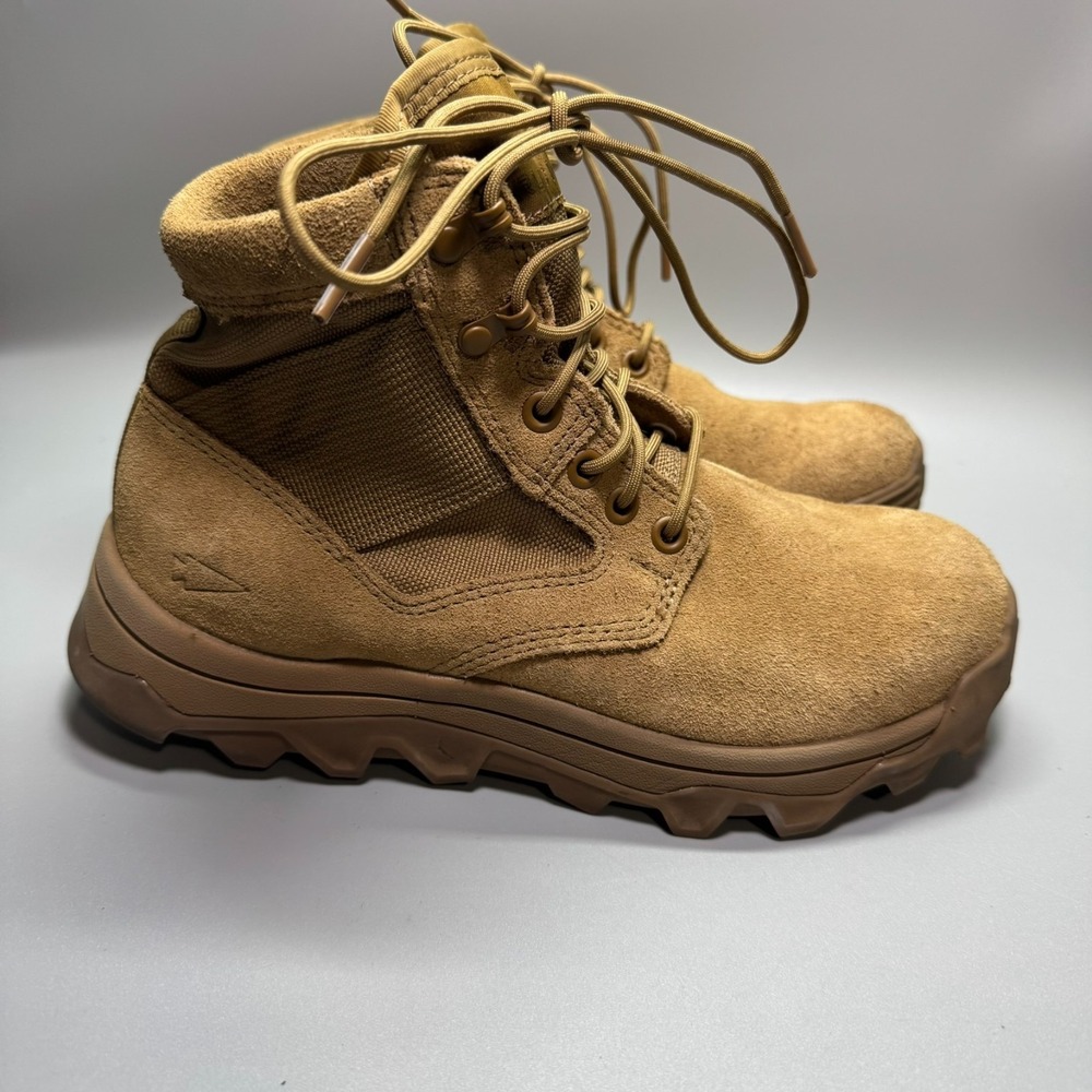 GoRuck MACV-2 Mid Top Coyote Suede Womens‎ Size 6.5 Boots Military Rucking